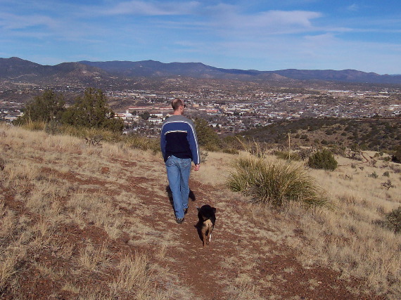 Rob & RuthAnne on Boston Hill